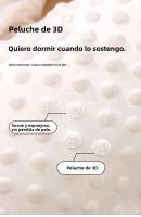 Juguete Soothing Para Bebé Para Dormir Abrazando La Mano Ayuda a Prevenir Saltar Al Dormir Material Poliéster/Celulosa Unisex Edad 1-3 Años - details 9