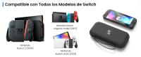 Funda Protectora Meko Compatible con Nintendo Switch 2 (2025) y Switch OLED - Estuche para Switch 2 con Forro de Terciopelo, Bolsa de Transporte con Capacidad para 10 Juegos y Accesorios (Negro) - details 3