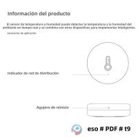 Sensor De Temperatura Y Humedad Inteligente Tuya Zigbee Para Interior Y Exterior Medidor De Humedad Y Termómetro Detector De Seguridad Para El Hogar Compatible Con Alexa - details 8
