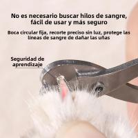 Tijeras De Uñas Para Gatos Y Perros De Acero Inoxidable Corte Profesional Para Pies De Mascotas Pequeñas Y Gatitos - details 3
