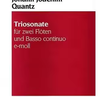 Triosonate E-moll - 1