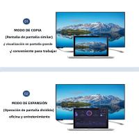 Adaptador De Conversión HDMI a VGA Compatible 1080P 720P 480P Cable De Audio Para PC Laptop TV Box Display Monitor Compatible Con Computadora - details 4