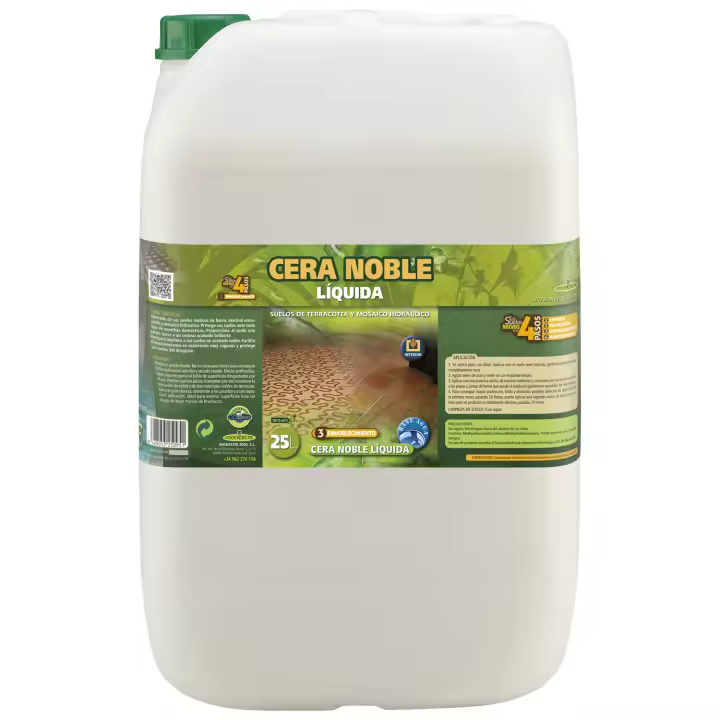 Monestir - Cera Ecológica para el Encerado de Suelos de Interior - Cera Noble Líquida Brillo 25L - 1