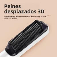 Peine Eléctrico Multifuncional Para Cabello Rizado Y Liso Con Pantalla LCD De Doble Uso ABS Dual Voltaje 100-240v Más De 5min - details 2