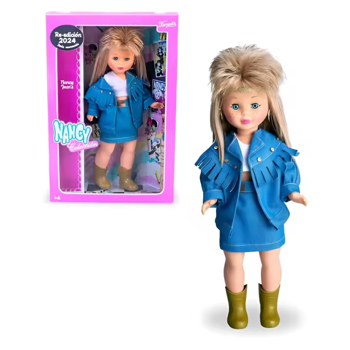Muñeca Famosa Colección Nancy Jean´s Rubia Reedición 2024 - 1
