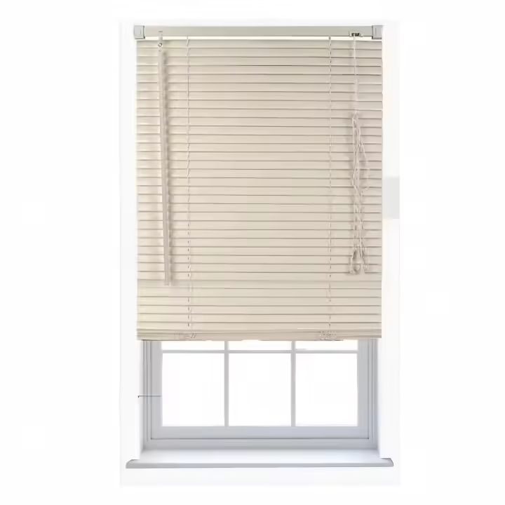 STARLEY-Persiana PVC Ventana con Lamas Horizontales Interior y Exterior. Estor Ajustable Protector de Luz para Hogar y Oficina Fácil Instalación. - 1