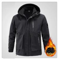 Conjunto Deportivo De Invierno Para Hombre 2 Piezas Chaqueta + Pantalón Deportivo Moda Masculina Ropa De Marca Traje De Pista - details 15