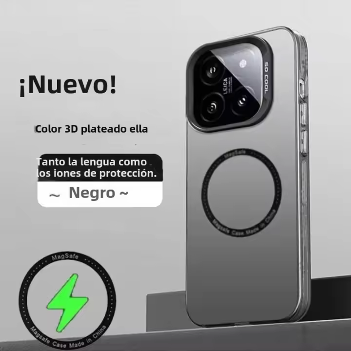 Funda De Teléfono Magnética Para Xiaomi 14 15T 14T pro 13T pro 13 Ultra 12S 12 12T Poco X6 M6 F6 pro Resistente a Golpes Y Arañazos Material Acrílico - 1