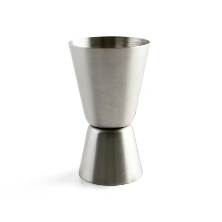 KOALA SPIRIT Vaso Medidor Bajo Acero 1,5CL-3CL Acero Brillo Fácil de limpiar Material 100% saludable - 1