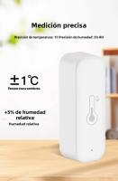 Termómetro Inteligente Tuya WiFi Zigbee Para El Hogar Con Medición De Temperatura Y Humedad Compatible Con Alexa Y Google Home Control Remoto Por App Y Alarma - details 4