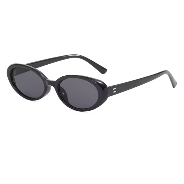 Gafas De Sol Ovaladas Pequeñas Para Mujeres Moda Nueva Retro Coloridas Protección UV400 Anteojos De Sol Para Ocasiones Casuales - 1