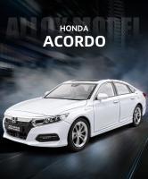 Coche De Escala Honda Accord Sedan 1:24 En Aleación De Metal Con Sonido Y Luz Vehículo De Colección Para Niños Juguetes Educativos Para Cumpleaños - details 0