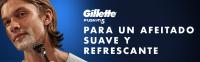 Gillette Fusion Gel de Afeitar Hombre para Pieles Sensibles Acción x 5, Pack 6 x 200 ml, con Aceite de Almendras, Limpia, Hidrata y Protege - details 0