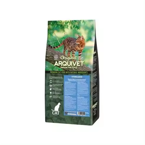 Pienso para gatos Original - Sterilized - esterilizados - Salmón y arroz - 1,5 Kg (501178) Comida seca para gatos Arquivet - 1