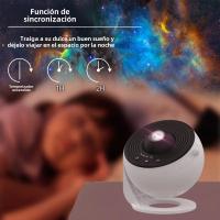Proyector De Estrellas Luz Nocturna 1pc Galaxia Planetario Aurora Con 13 Discos Reemplazables Para Dormitorio Luz De Noche LED USB - details 11