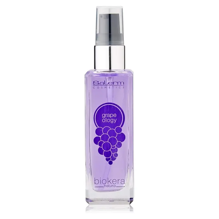 Salerm Cosmetics Grapeology 60 Ml. / Sérum de aceite de pepita de uva que nutre e hidrata en profundidad el cabello. Actúa como reparador capilar y protector del colágeno. Rápida absorción. - 1