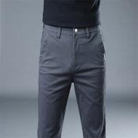 Pantalones Casuales Para Hombre 98% Algodón Gris Caqui Trabajo Pantalones De Oficina Talla Grande Moda Coreana Y2k Ropa De Marca Jogger Cargo - details 7