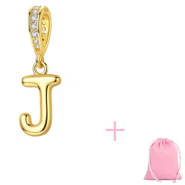 Encantos Originales De Plata 925 Árbol De Familia Pendientes Letra Cuentas Aretes Compatible Con Pulsera Collar Joyería DIY Regalo Con Bolsa De Terciopelo - 1