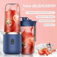 Batidor De Frutas Portátil Eléctrico Doble Copa Máquina De Batido De Jugos Y Milkshakes Auxiliar De Alimentos Para El Hogar - details 0