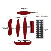 Kit De Almohadillas Para Casco De Motocicleta Y Ciclismo Espuma Universal De Protección Interna Para Adultos Hombres - details 0