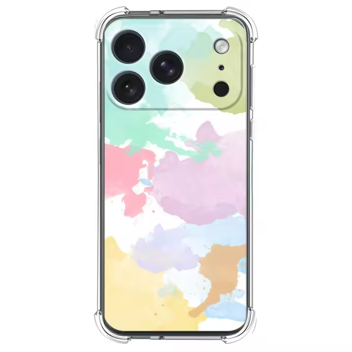 Funda Silicona Antigolpes para Iphone 17 Pro (6.3) diseño Acuarela 11 Dibujos - 1