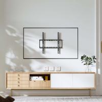 AISENS WT75T-391 - Soporte de Pared Eco para Monitor / TV Televisor LED, LCD, OLED Plano o Curvado Curvo de 32" - 75" / 32 a 75 Pulgadas VESA 400x400mm | Incluye Nivelador | Fabricado en Acero Aleado | Inclinable | Montaje en Pared | Carga Máxima: 45kg - details 1