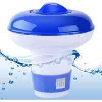 Dosificador cloro pequeño regulable para mini piscinas, capacidad 80g para pastillas de 20g, accesorio de piscina - details 0