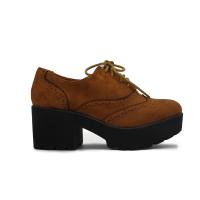 Calzados Soraia. Mocasines de Antenina y Plataforma. Zapatos Cómodos para Otoño/invierno. Tacón de Antelina Elegante - details 0