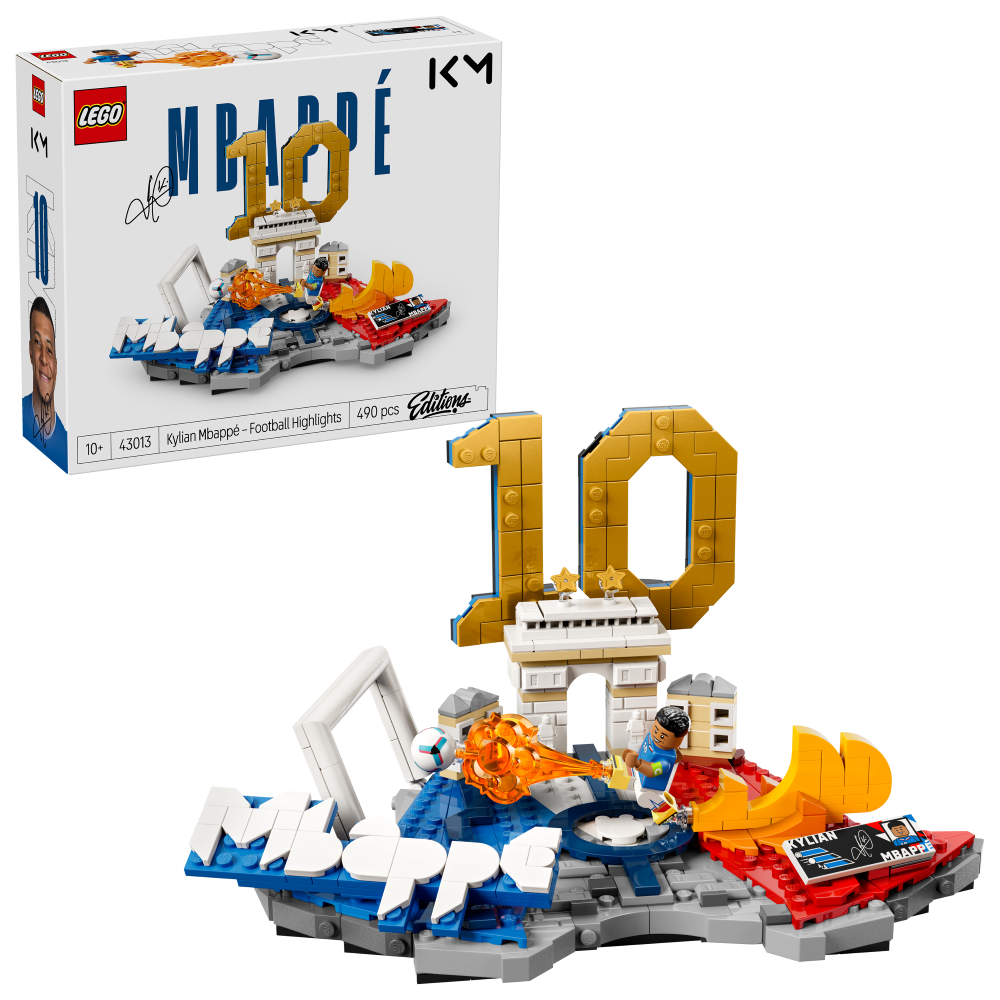 KYLIAN MBAPPÉ: FENÓMENOS DEL FÚTBOL - LEGO EDITIONS 43013