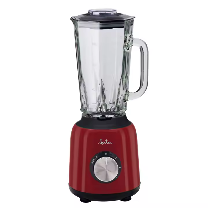 Jata Batidora de vaso de 1,5 litros con 6 cuchillas dentadas, 1,200 W, 3 velocidades + pulse, Apta para picar hielo, Fácil limpieza - BT795 - 1