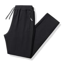 Pantalones Deportivos Para Hombre Talla Grande 7XL 6XL 5XL Cintura Elástica Casual Hechos De Algodón Negro Joggers - details 2