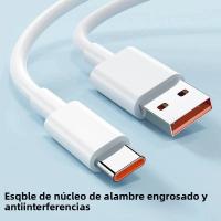 Cargador Rápido De Pared 67W 6A Para Xiaomi 10 11 12 Lite 13 14 15 Redmi Note 11T 12T 13 pro POCO Turbo Carga USB Tipo-C Cable De Carga Tipo-C a USB 1m Blanco - details 9