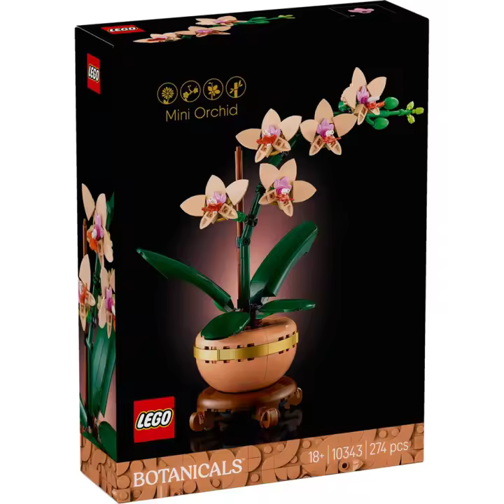 LEGO - Juego de construccion Miniorquídea Lego Botanicals (10343) - 1