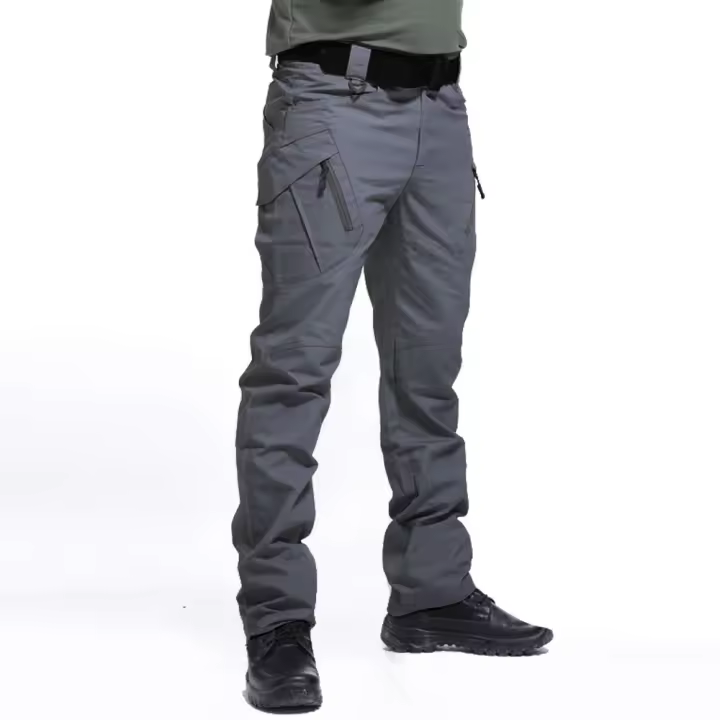 Pantalones De Táctica Ciudadana Con Múltiples Bolsillos Estilo Militar Para Senderismo Y Trekking Camuflaje Pantalones De Jogging - 1