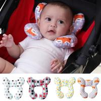 Almohada Para Bebé Viaje Coche Multi Funcional Asiento De Carrera Cojín Para Silla De Paseo U Forma Algodón Suave Dibujos Animados Niños - details 5