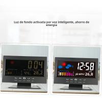 Estación Meteorológica Digital Medidor De Temperatura Humedad Con Reloj Termómetro Higrómetro Calendario Y Nivel De Comfort - details 6