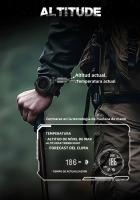 Reloj Digital Para Hombre NORTH EDGE APACHE-46 Deportivo Al Aire Libre Con Altimetro Barometro Y Compas Resistente Al Agua WR50M - details 2