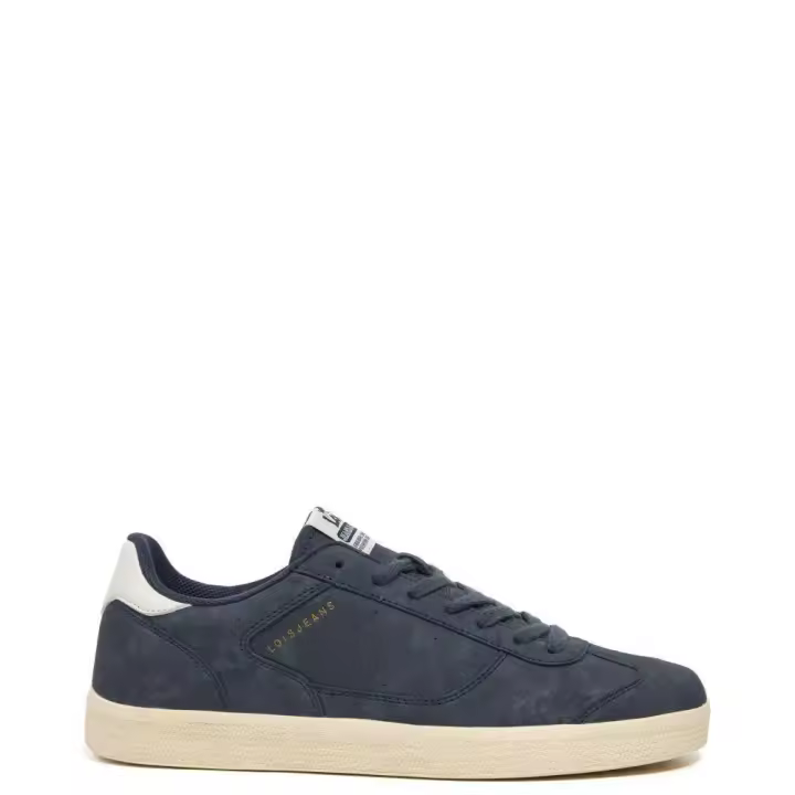 Lois 64488 Zapatillas para hombre azul marino en sintético con cordones 64488-107 - 1