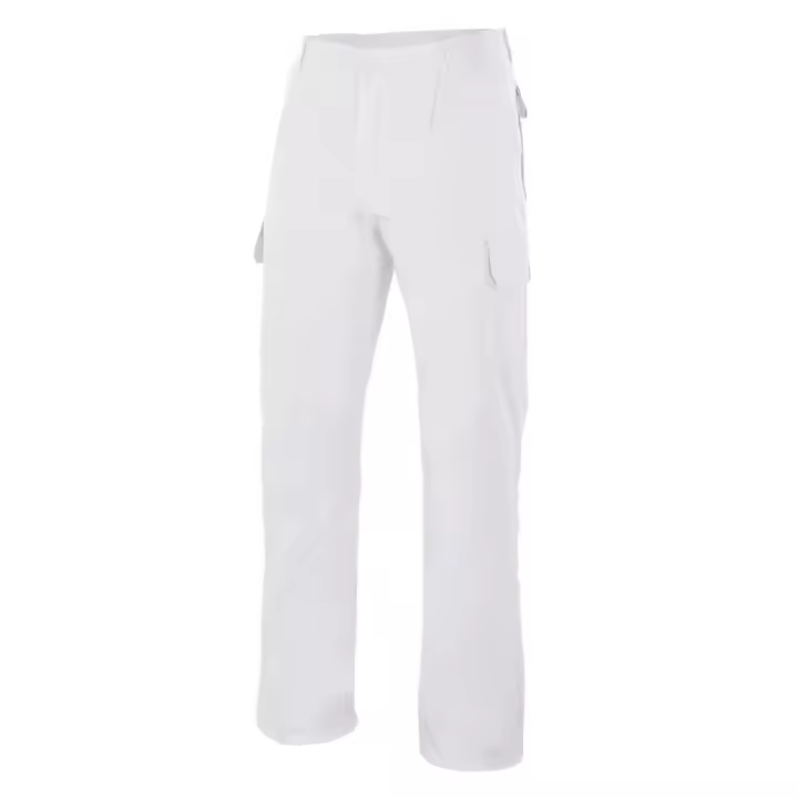 VELILLA 345 Pantalón Multibolsillos, Color Blanco, Talla 52 - 1
