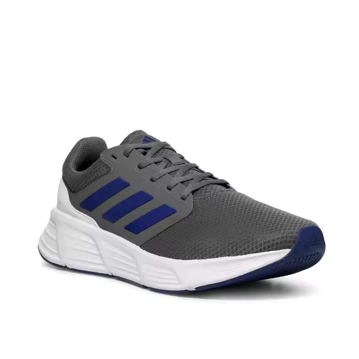 Zapatillas Running Adidas Galaxy 6 Hombre Gris/Azul - 1
