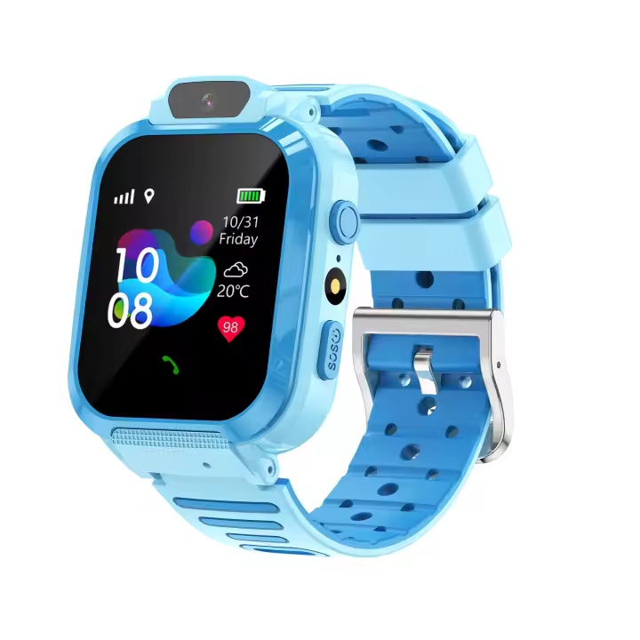 Reloj Inteligente para Niños con Rastreador GPS y Videollamada SMS Reloj Teléfono para Niños de 5 a 12 Años, 12/24 Horas Llamada SOS Chat de Voz Despertador Cámara Podómetro Modo Deportivo Rastreador de Reloj GPS - 1