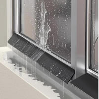 Barra De Bloqueo De Agua Para Ventanas Deslizantes 100cm Material De Goma Aislante Y Resistente Al Viento Para Hogar Y Balcones - details 3