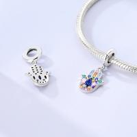 Encantos Originales 925 Platinados Para Mujer Con Zirconia Joyería Moda Para Pulseras Hechas De Cuentas De Moda - details 12