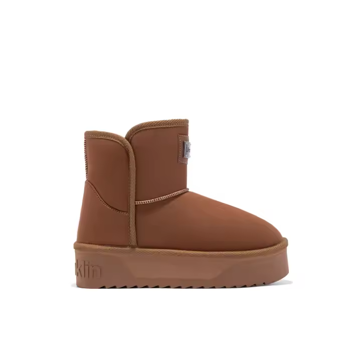 D.Franklin Botas Australianas de Mujer Nordic V.2 Basic Low Camel - Botas para Mujer - Moda casual Mujer - 1