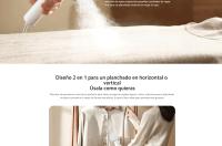 Official | Xiaomi Handheld Garment Steamer, Plegable, Compacta y fácil de guardar, El aluminio fundido mantiene una temperatura constante, Panel grande, 26 s Calentamiento rápido*, 30 kPa Vapor a presión*, 160 ml Depósito de agua de larga duración* - details 5