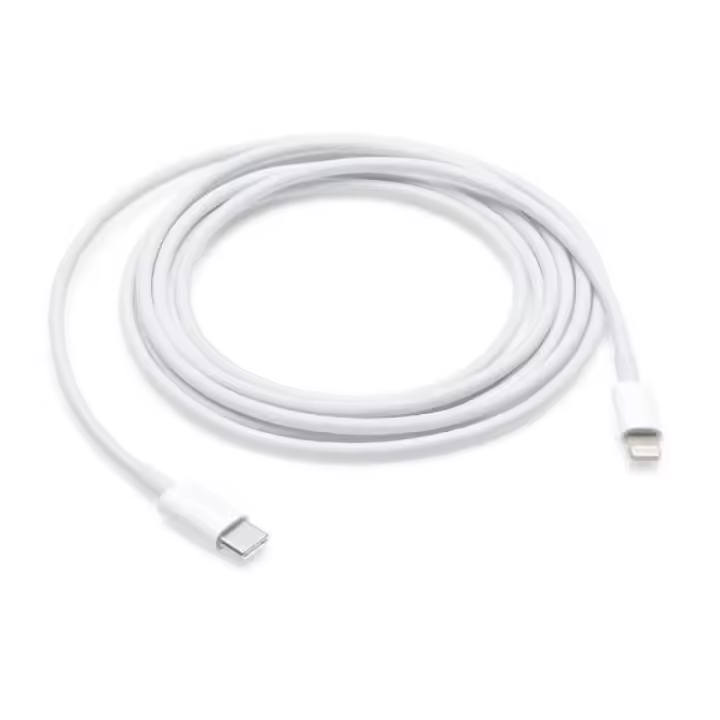 Cable conector Apple USB-C a Lightning (2 m) Blanco - 1