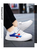 Nuevos Zapatos Deportivos Casuales Para Niños Y Niñas En Piel PU Blanco Zapatos Para Escuela Para Boys Y Girls Tamaño 7-13 Adecuados Para Otoño - details 10