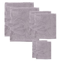 Set 6 de toallas de baño calavera (2x tocador 30x50cm + 2x manos 50x90cm + 2x baño 70x140cm) 100%algodón varios colores Scalpers Home - details 27