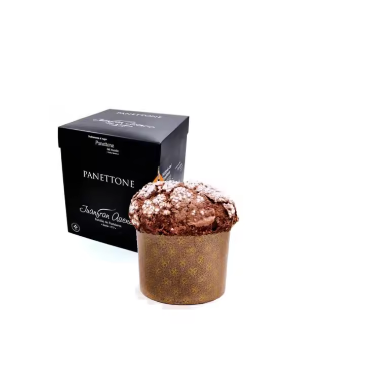 Panettone De Chocolate Juanfran Asencio Mini. España 100 cl. º - 1