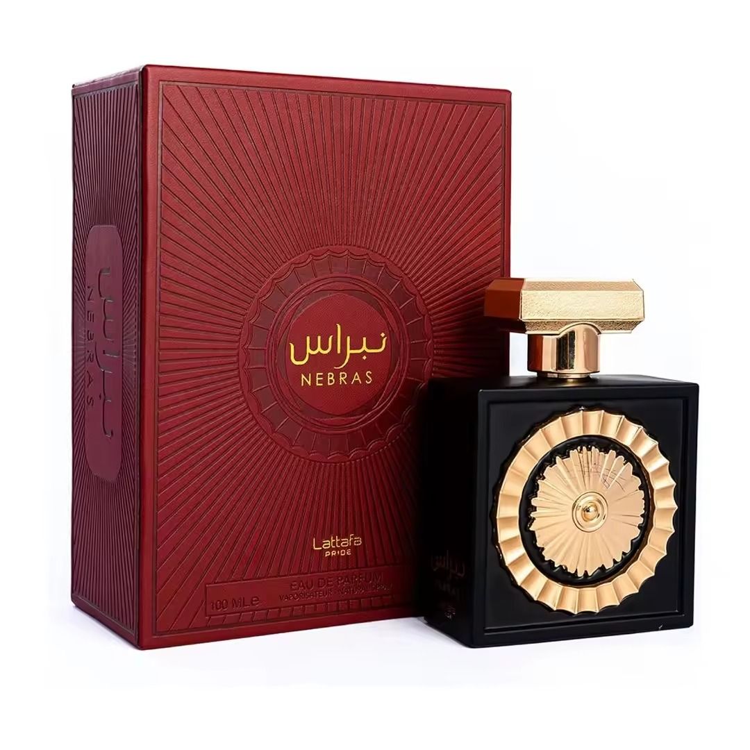 NEBRAS LATTAFA PRIDE PERFUME ARABE UNISEX ORIGINAL EMIRATOS ARABES UNIDOS 100 ML